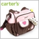 【瞎拼有理】Carter's 防水媽咪包~大包+ 尿墊+防水收納袋~時尚愛心~*◇/母子包/旅行包/媽媽包